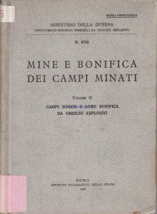 4710 MINE E BONIFICA DEI CAMPO MINATI VOLUME II 1946.jpg